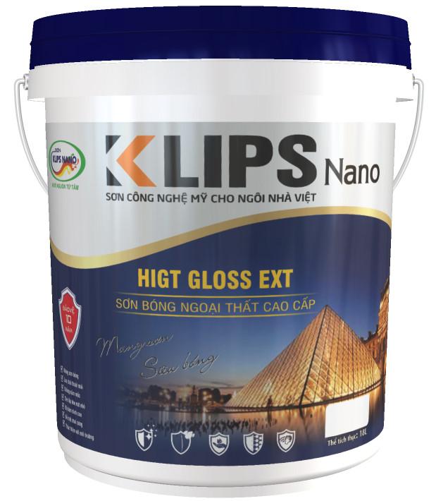 Klips Nano High Gloss Ext - Sơn KLIPS NANO - Công Ty Cổ Phần Tập Đoàn Sơn KLIPS NANO